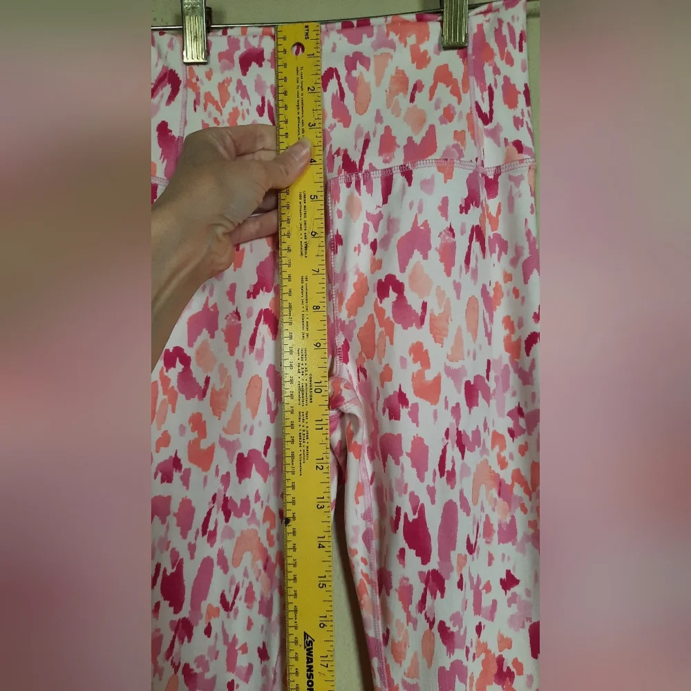 Colorful Pink Gap Fit Leggings For Girls